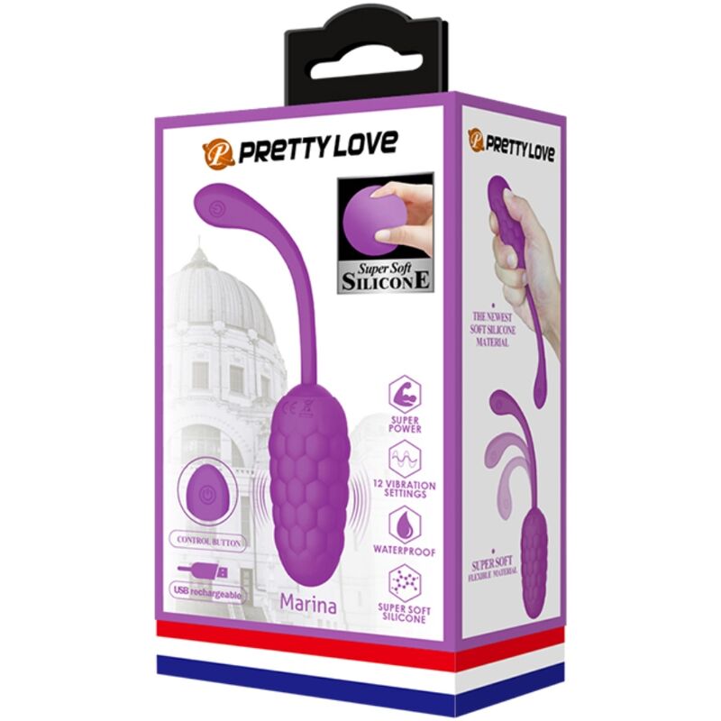 Fun Toys-Uovo Vibrante Ricaricabile Tessitura Marina-Silicio 38 Fun Toys-Uovo Vibrante Ricaricabile Tessitura Marina-Silicio — PRETTY LOVE · Vibratori (imaginea 2)