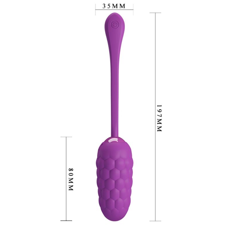 Fun Toys-Uovo Vibrante Ricaricabile Tessitura Marina-Silicio 41 Fun Toys-Uovo Vibrante Ricaricabile Tessitura Marina-Silicio — PRETTY LOVE · Vibratori (imaginea 5)