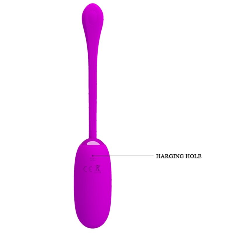 Fun Toys-Julius Uovo Vibratore Ricaricabile Resistente all'Acqua-Viola — PRETTY LOVE · Vibratori (imaginea 7)