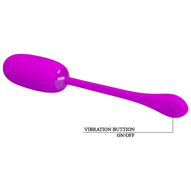 Fun Toys-Julius Uovo Vibratore Ricaricabile Resistente all'Acqua-Viola — PRETTY LOVE · Vibratori (imaginea 8)
