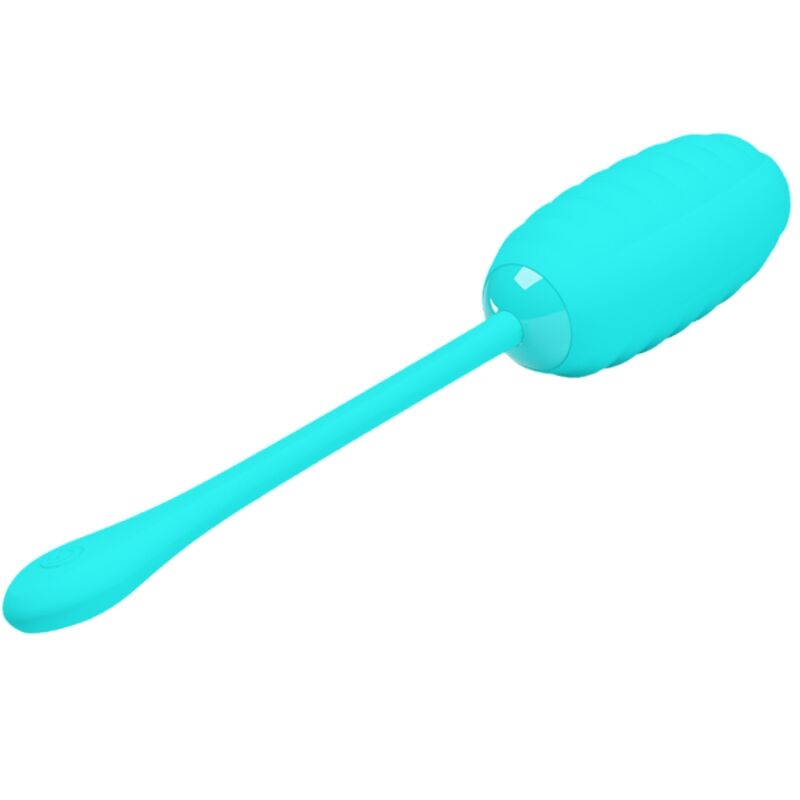 Fun Toys-Kirk Uovo Vibratore Ricaricabile Verde Aperto-Silicone, 12 — PRETTY LOVE · Vibratori (immagine 4)