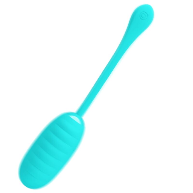 Fun Toys-Kirk Uovo Vibratore Ricaricabile Verde Aperto-Silicone, 12 — PRETTY LOVE · Vibratori (immagine 2)
