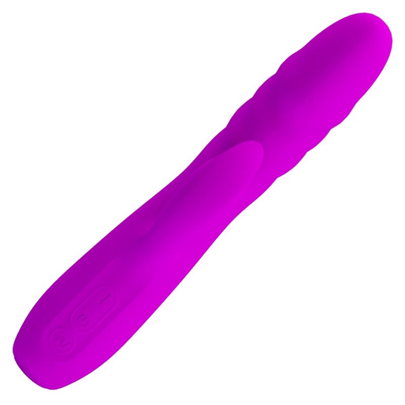 High Tech-Melanie Purple Rabbit Vibratore Ricaricabile-Silicone — PRETTY LOVE · Vibratori (imaginea 5)