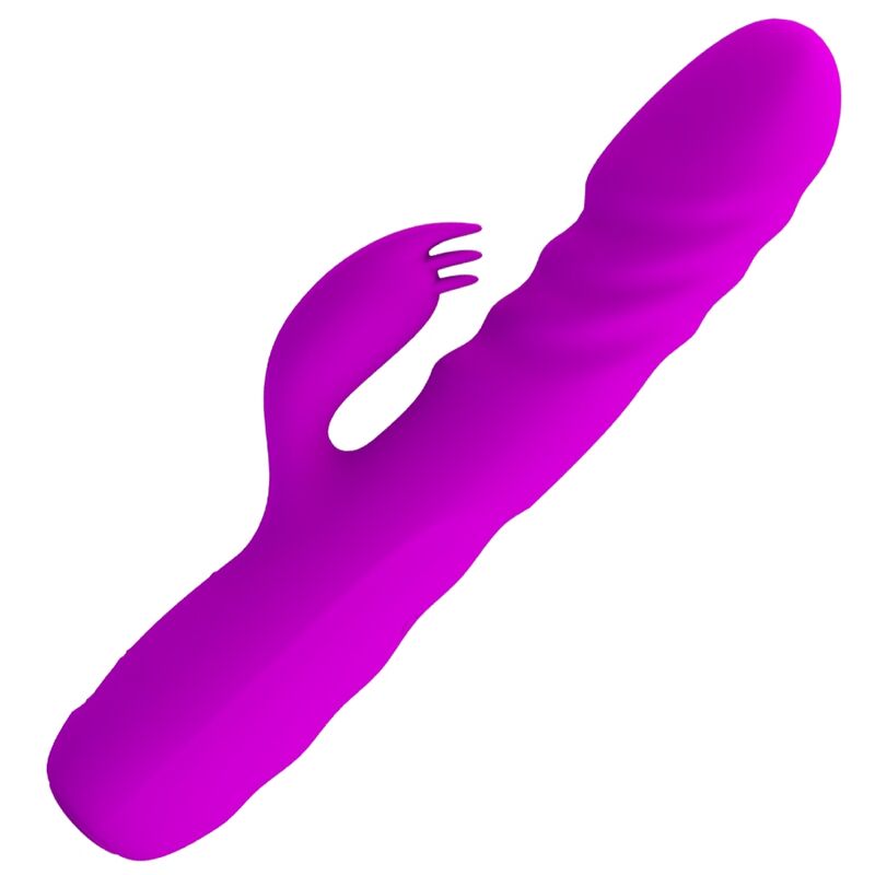High Tech-Melanie Purple Rabbit Vibratore Ricaricabile-Silicone 2 High Tech-Melanie Purple Rabbit Vibratore Ricaricabile-Silicone — PRETTY LOVE · Vibratori (imaginea 2)