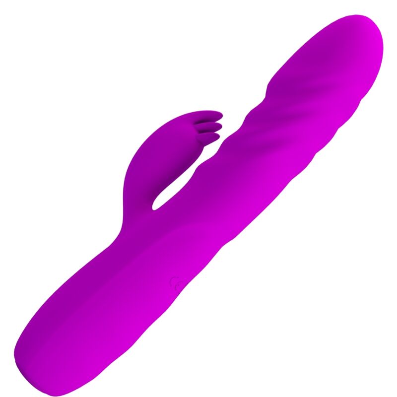 High Tech-Melanie Purple Rabbit Vibratore Ricaricabile-Silicone — PRETTY LOVE · Vibratori (imaginea 7)
