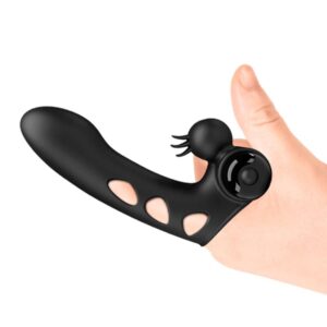 Pretty Love-Orlando Guaina Vibratore Dito Silicone, 10 modalità · Anelli & Guaine per pene (immagine 7)