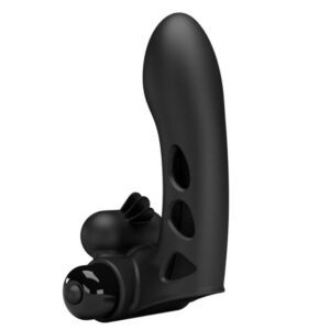 Pretty Love-Orlando Guaina Vibratore Dito Silicone, 10 modalità · Anelli & Guaine per pene (immagine 3)