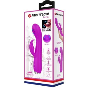 High Tech-Rachel Vibratore Ricaricabile con Tazza di Aspirazione — PRETTY LOVE · Vibratori (imaginea 6)