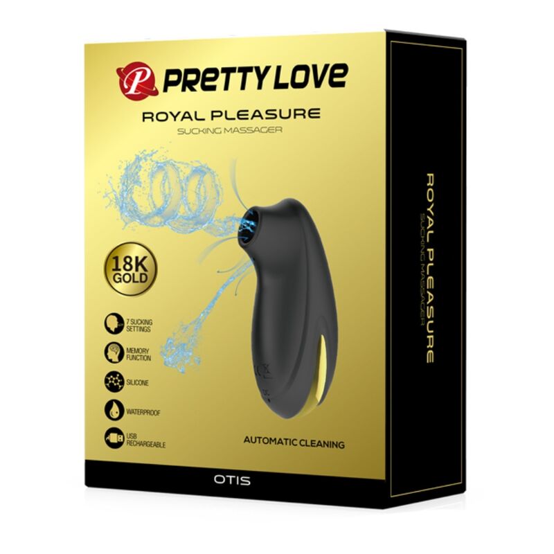 High Tech-Massaggiatore ricaricabile di lusso con suzione — PRETTY LOVE · Vibratori (imaginea 5)