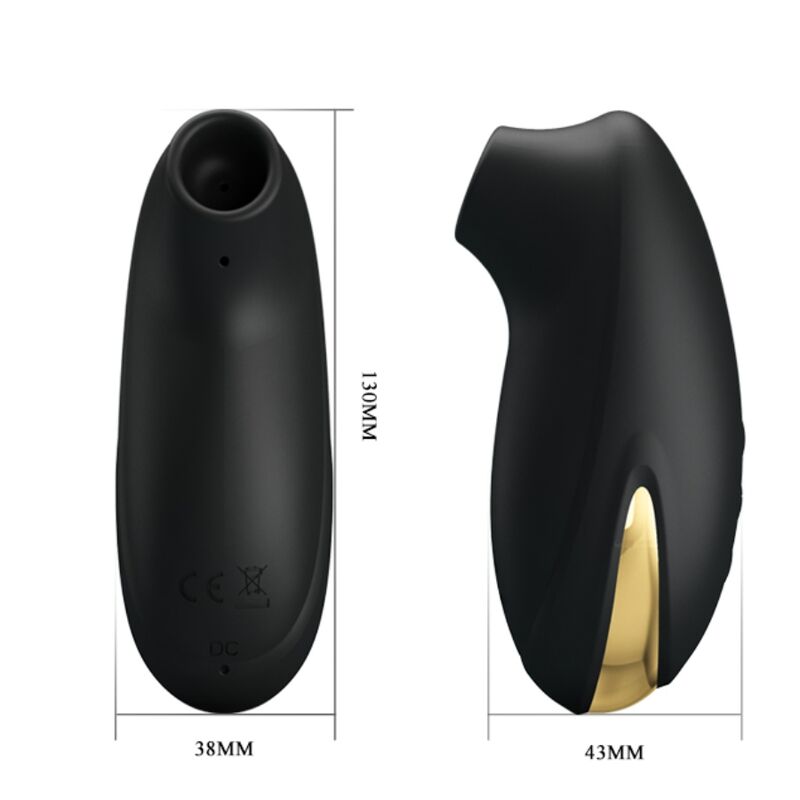 High Tech-Massaggiatore ricaricabile di lusso con suzione — PRETTY LOVE · Vibratori (imaginea 4)