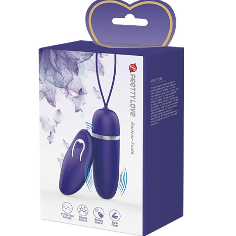 Remote Control-Darlene Youth Violet Mini Bullet Vibratore-ABS, 12 — PRETTY LOVE · Vibratori (immagine 7)