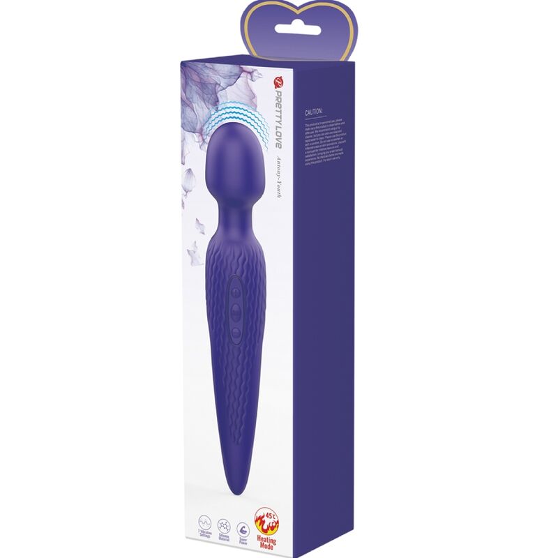 High Tech-Antony Youth Wand Vibrator Violet Effetto — PRETTY LOVE · Vibratori (imaginea 5)