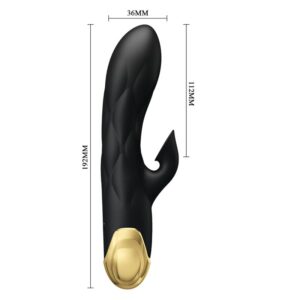 High Tech-Vibratore ricaricabile di lusso placcato oro 18 carati 12 High Tech-Vibratore ricaricabile di lusso placcato oro 18 carati — PRETTY LOVE · Vibratori (imaginea 5)