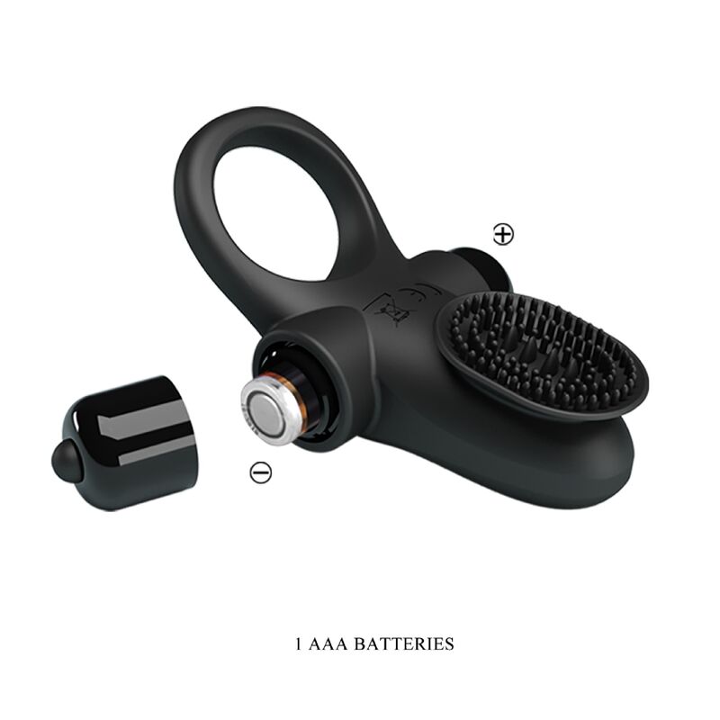 For Him-Vibratore Ring Ii per Pene Nero-Silicone, 10 velocità 3 For Him-Vibratore Ring Ii per Pene Nero-Silicone, 10 velocità — PRETTY LOVE · Anelli & Guaine per pene (imaginea 3)