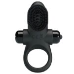 For Him-Vibratore Ring Ii per Pene Nero-Silicone, 10 velocità — PRETTY LOVE · Anelli & Guaine per pene