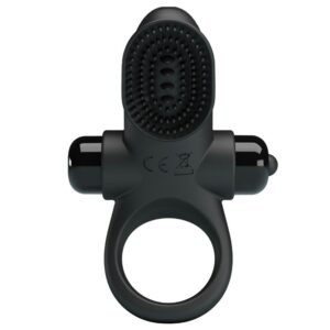 For Him-Vibratore Ring Ii per Pene Nero-Silicone, 10 velocità — PRETTY LOVE · Anelli & Guaine per pene