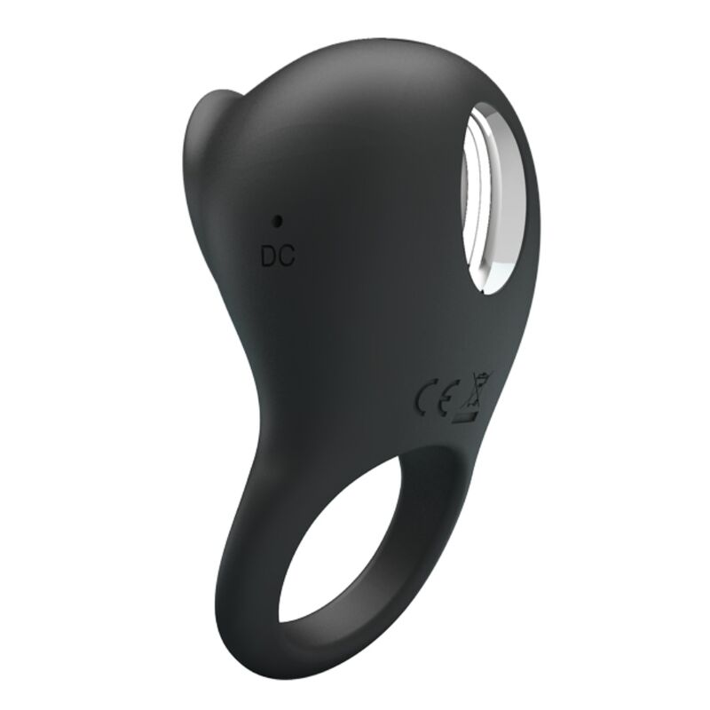 For Him-Anello Vibratore per Pene con Lingua Nera-Silicone, 12 2 For Him-Anello Vibratore per Pene con Lingua Nera-Silicone, 12 — PRETTY LOVE · Anelli & Guaine per pene (imaginea 2)