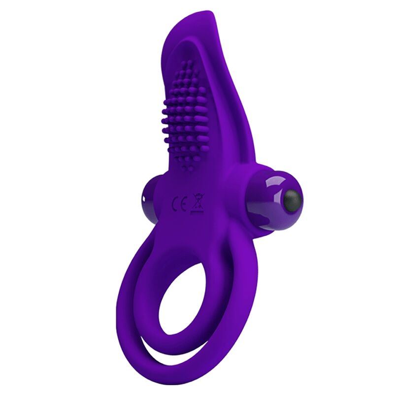 For Him-Anello Vibratore per Pene Viola-Silicone, 10 velocità 1 For Him-Anello Vibratore per Pene Viola-Silicone, 10 velocità — PRETTY LOVE · Anelli & Guaine per pene