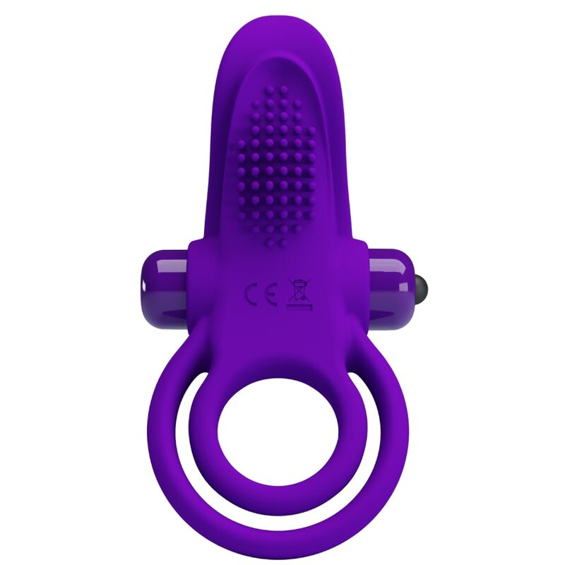For Him-Anello Vibratore per Pene Viola-Silicone, 10 velocità 5 For Him-Anello Vibratore per Pene Viola-Silicone, 10 velocità — PRETTY LOVE · Anelli & Guaine per pene (imaginea 5)