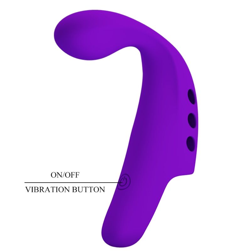 Fun Toys-Gorgon Purple Vibratore Ricaricabile — PRETTY LOVE · Vibratori (imaginea 6)