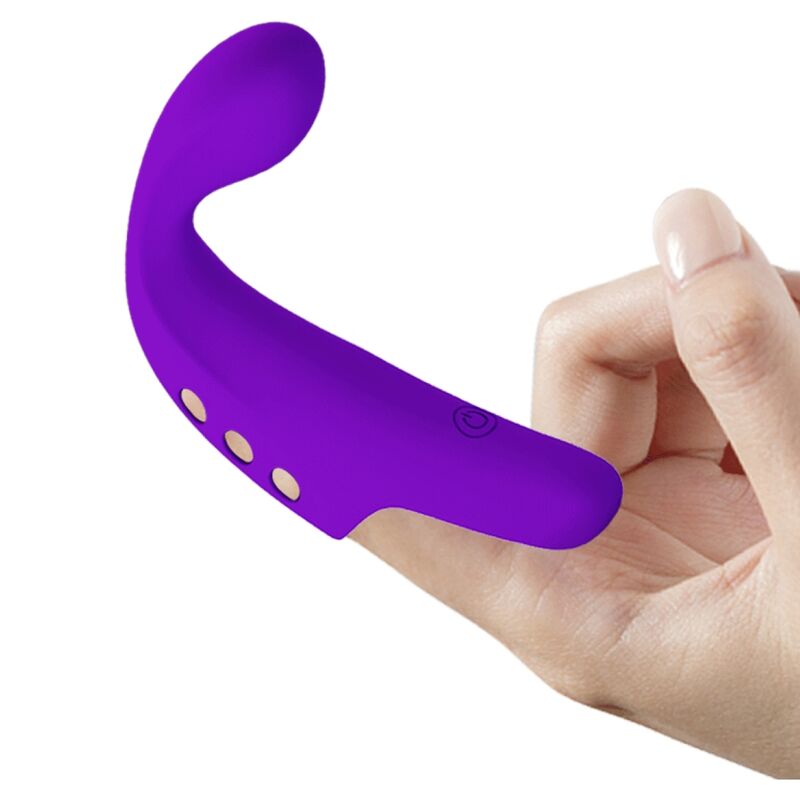 Fun Toys-Gorgon Purple Vibratore Ricaricabile — PRETTY LOVE · Vibratori (imaginea 5)