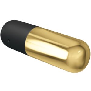 Fun Toys-Mini Bullet Vibratore Ricaricabile Oro-Silicone, 12 — PRETTY LOVE · Vibratori (imaginea 3)