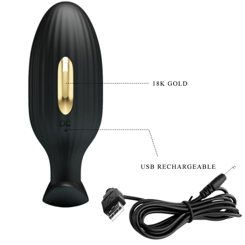 App Series-Jefferson Plug anale Controllato tramite App — PRETTY LOVE · Giocattoli anali (immagine 6)