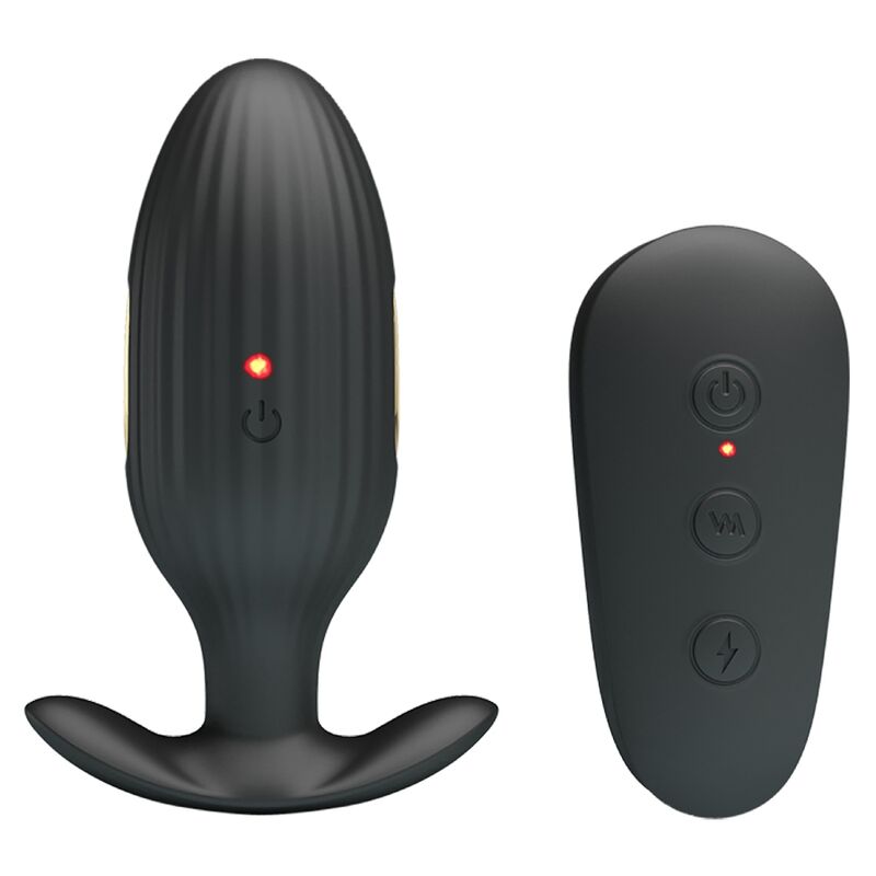 Remote Control-Kelly Plug anale Vibratore Ricaricabile — PRETTY LOVE · Giocattoli anali (immagine 3)