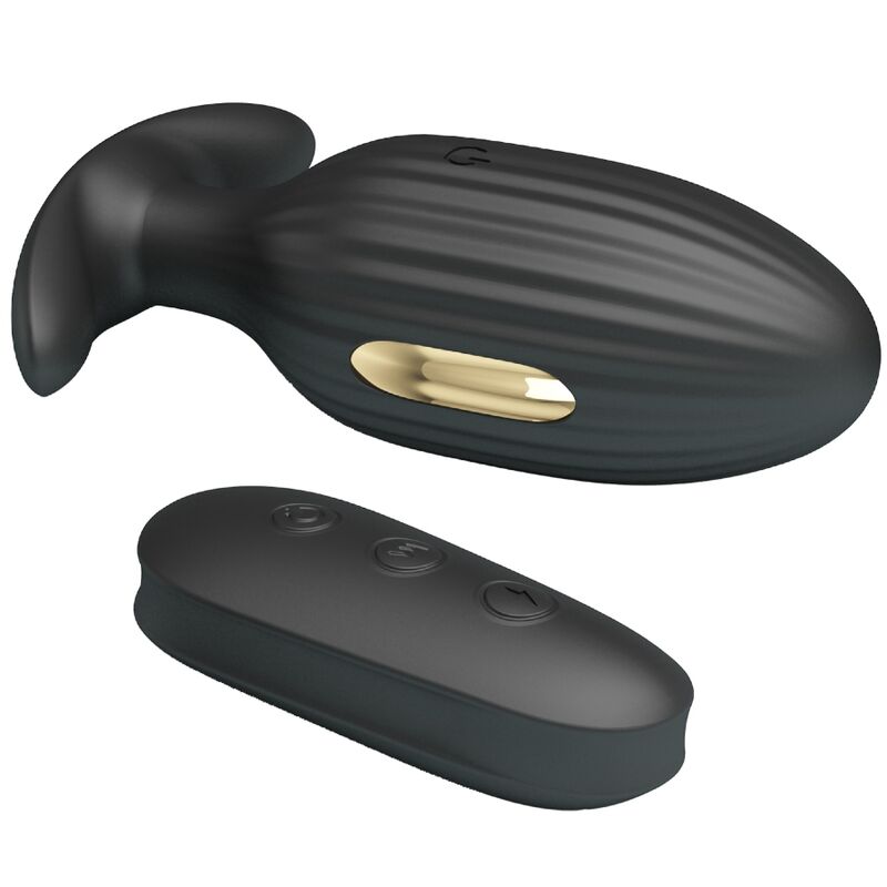Remote Control-Kelly Plug anale Vibratore Ricaricabile — PRETTY LOVE · Giocattoli anali (immagine 4)