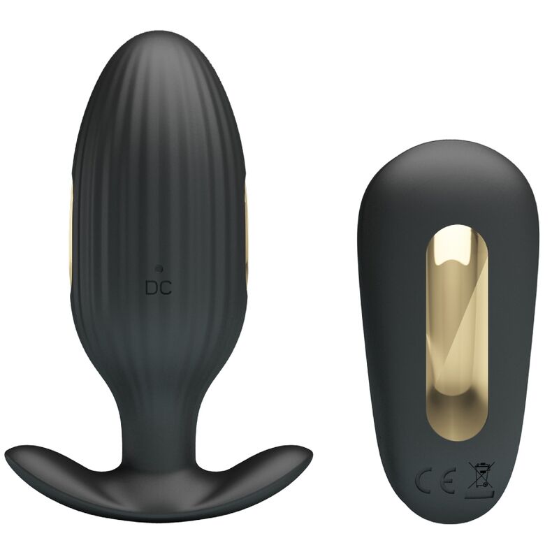 Remote Control-Kelly Plug anale Vibratore Ricaricabile