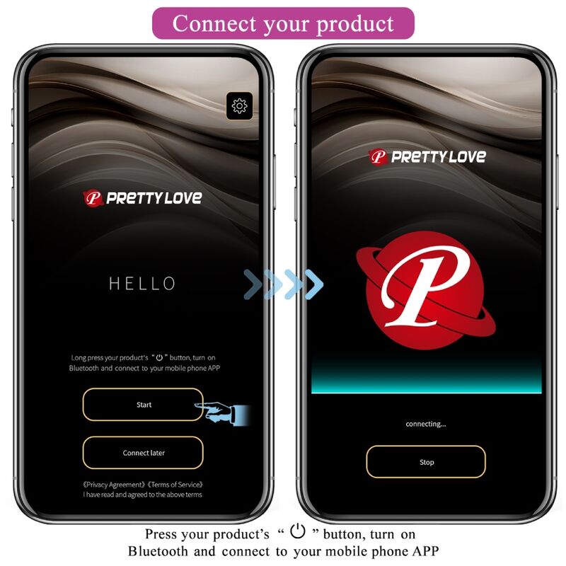 App Series-Jefferson Plug anale Controllato tramite App — PRETTY LOVE · Giocattoli anali (immagine 10)