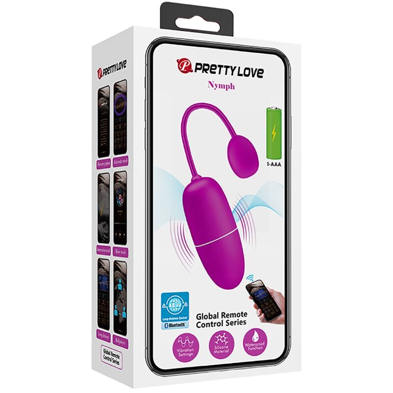 Pretty Love-Nymph Uova Vibratore Controllato tramite Applicazione 41 Pretty Love-Nymph Uova Vibratore Controllato tramite Applicazione · Giocattoli anali (immagine 3)