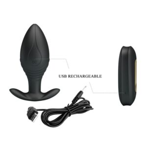 Remote Control-Regina Plug anale Vibratore Ricaricabile — PRETTY LOVE · Giocattoli anali (imaginea 4)