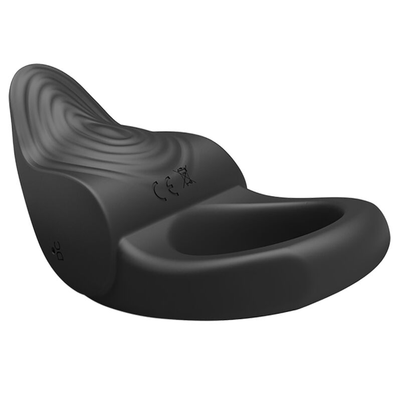 For Him-Susanna Anello Vibratore per Pene, Nero-Silicone, 10 — PRETTY LOVE · Anelli & Guaine per pene (imaginea 5)