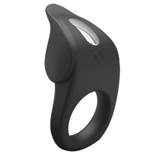 For Him-Susanna Anello Vibratore per Pene, Nero-Silicone, 10 — PRETTY LOVE · Anelli & Guaine per pene