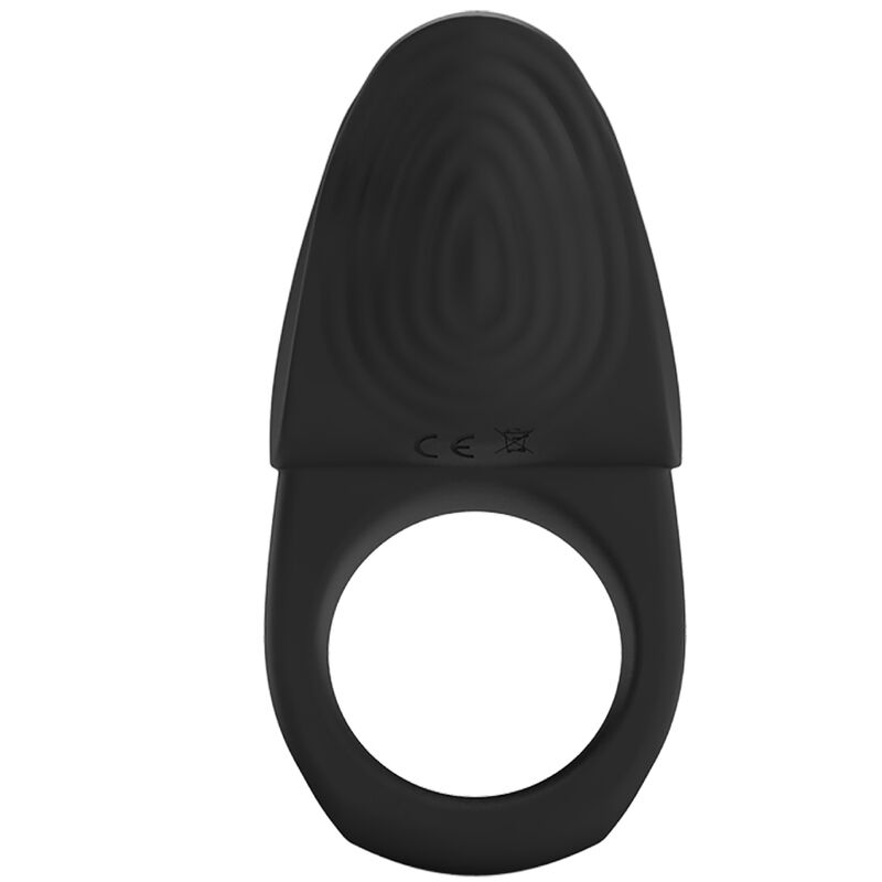 For Him-Susanna Anello Vibratore per Pene, Nero-Silicone, 10 — PRETTY LOVE · Anelli & Guaine per pene (imaginea 4)
