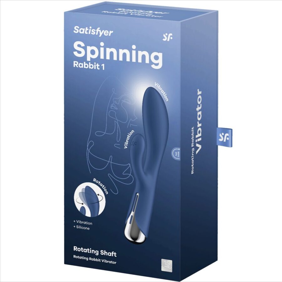 Satisfyer-Spinning Rabbit 1 Stimolazione Clitoride e Punto G · Vibratori (immagine 2)