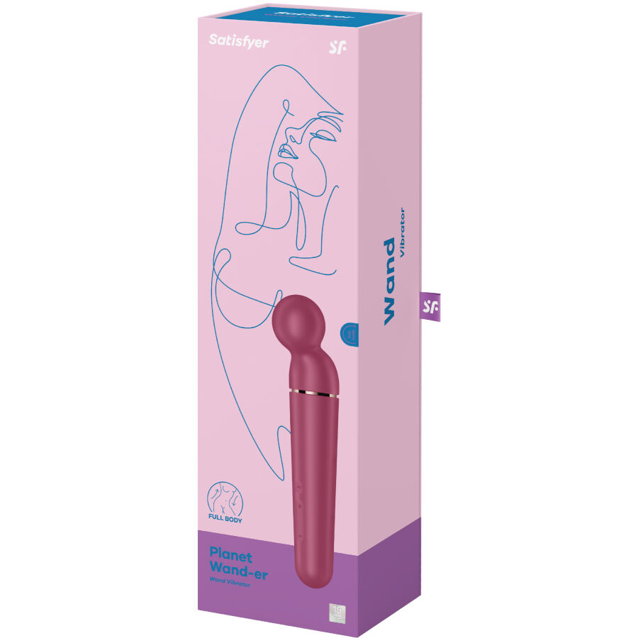 Satisfyer-Planet Wand-er Vibratore Massaggiatore Berry · Vibratori (immagine 3)