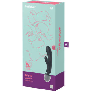 Satisfyer-Triple Lover Vibratore Coniglio Massaggiatore, Silicone 14 Satisfyer-Triple Lover Vibratore Coniglio Massaggiatore, Silicone · Vibratori (imaginea 7)