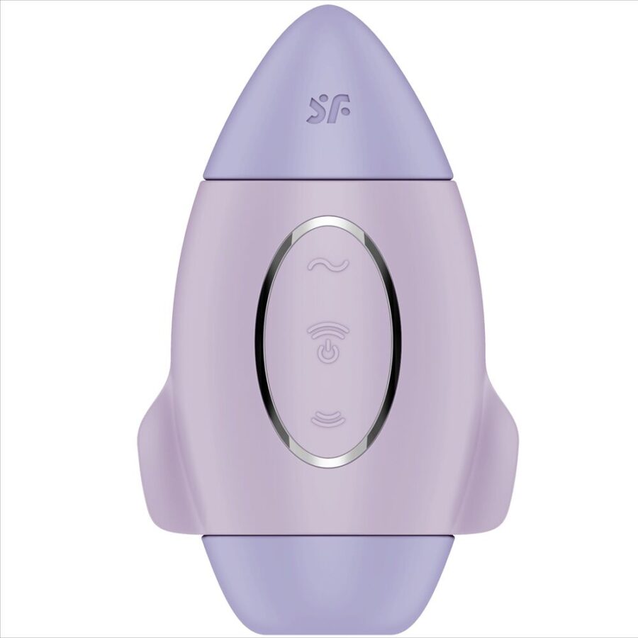 SATISFYER - MISSION CONTROL BLUE SMALL DOUBLE IMPULSE VIBRATOR Satisfyer-Mission Control Piccolo Vibratore Doppio Impulso · Vibratori