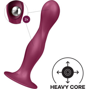 Satisfyer-Double Ball-R Dildo di Silicone · Dildo & Stimolatori (imaginea 3)