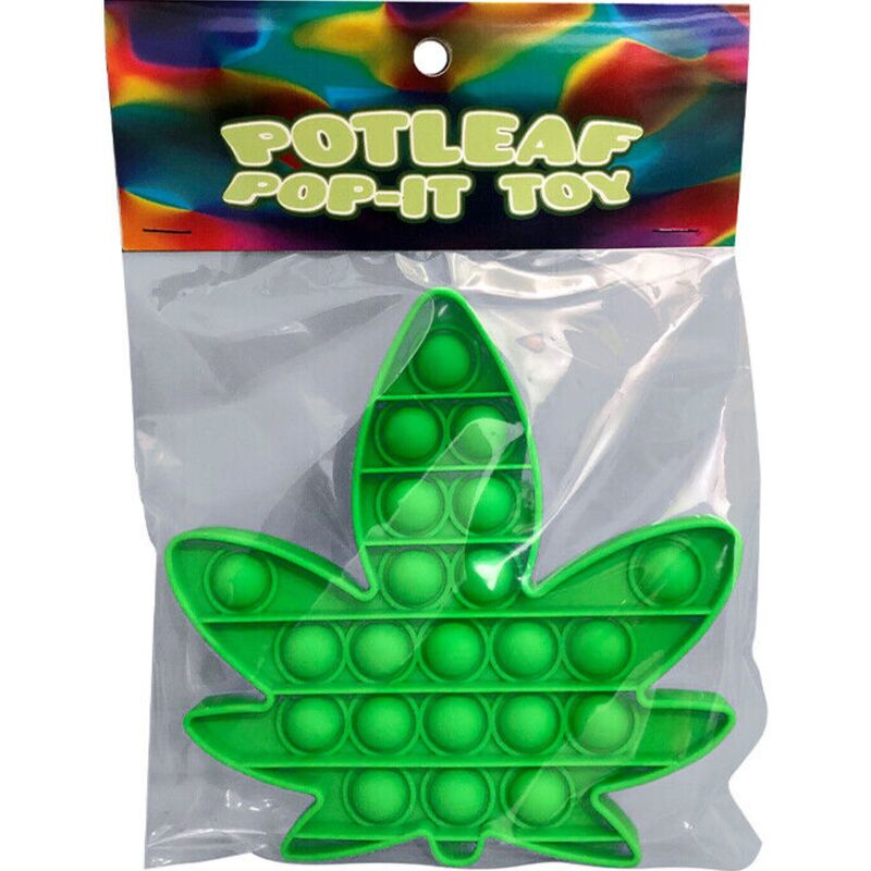 Kheper Games-Potleaf Pop-it Giocattolo Anti-stress Marijuana-Silicone 1 Kheper Games-Potleaf Pop-it Giocattolo Anti-stress Marijuana-Silicone · Articoli divertenti