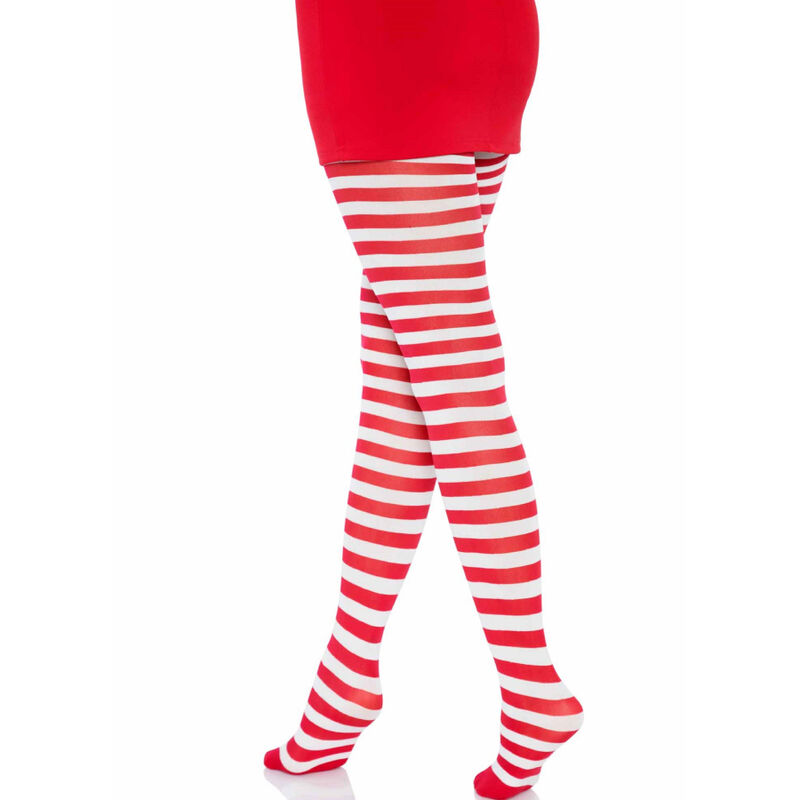Leg Avenue Hosiery-Vestiti con strisce bianche/rosse, One Size 2 Leg Avenue Hosiery-Vestiti con strisce bianche/rosse, One Size · Articoli divertenti (imaginea 2)