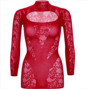 Leg Avenue-Mini abito in pizzo con maniche lunghe 28 Leg Avenue-Mini abito in pizzo con maniche lunghe · Lingerie spicy & Bodystocking (imaginea 12)