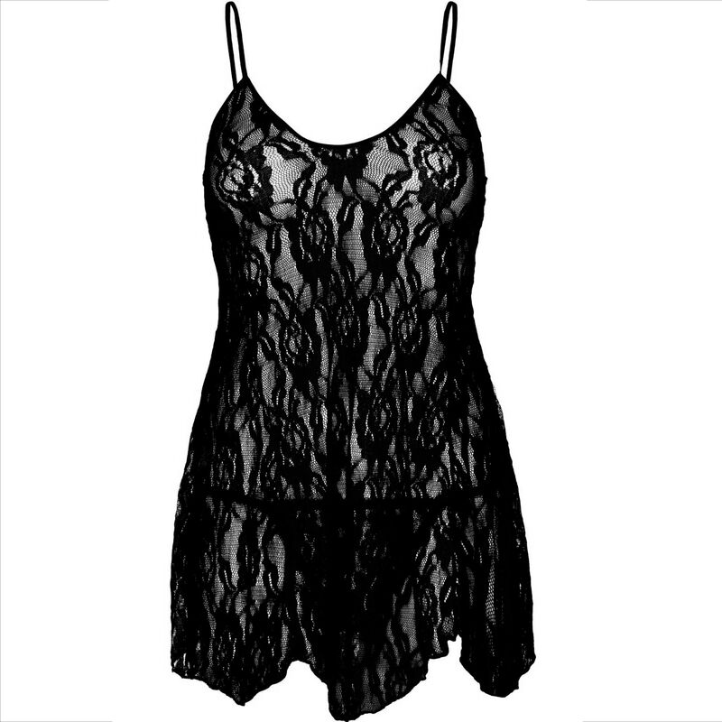 Leg Avenue Chemises-Camicia Pizzo Floreale · Lingerie sexy donna (immagine 3)