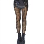 Leg Avenue Hosiery-Calze Rete con Modello Serpente, Neri · Lingerie sexy donna