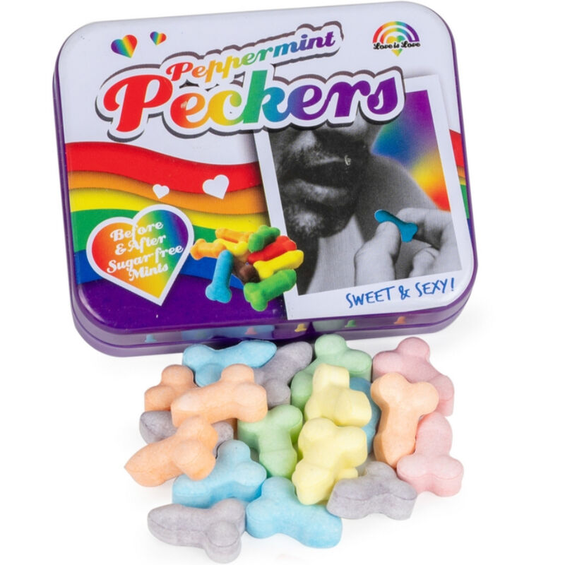 Spencer & Fletwood-Candy Menta Rainbow Peckers senza Zucchero 2 Spencer & Fletwood-Candy Menta Rainbow Peckers senza Zucchero — SPENCER & FLETWOOD · Dolciumi & Regali (imaginea 2)