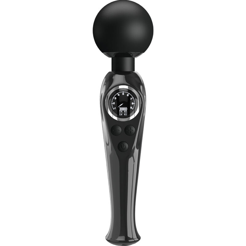 High Tech-Skyler Wand Vibrator Silicone, 10 velocità — PRETTY LOVE · Vibratori