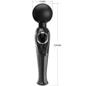 High Tech-Skyler Wand Vibrator Silicone, 10 velocità — PRETTY LOVE · Vibratori (imaginea 3)
