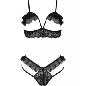 Passion-Dolly Set Due Pezzi Nero 6 Passion-Dolly Set Due Pezzi Nero · Lingerie sexy donna (imaginea 3)